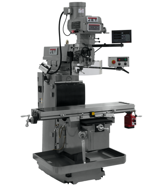 JET JT9-698067 JTM-1254VS With Newall NMS800 DRO & X Powerfeed