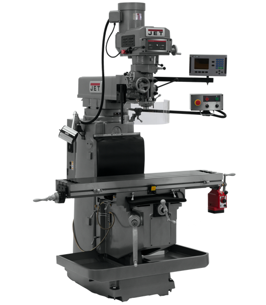 JET JT9-698120 JTM-1254RVS With  ACU-RITE 203 3X (Q) DRO &  X Powerfeed