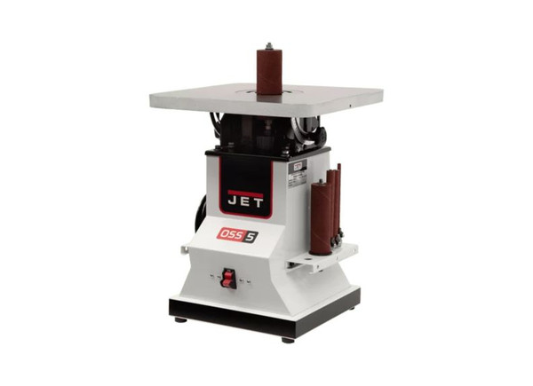 JET JT9-708404 JBOS-5, Benchtop Oscillating Spindle Sander, 1/2HP, 1Ph 115V