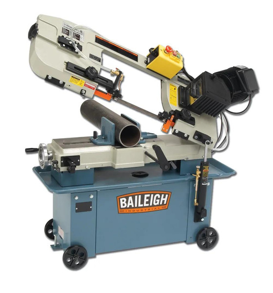 BAILEIGH BA9-1001680 Bs-712M; 7" X 10" Geared Head Horizontal/Verical Band Saw 1HP, 110/220V, Single Phase