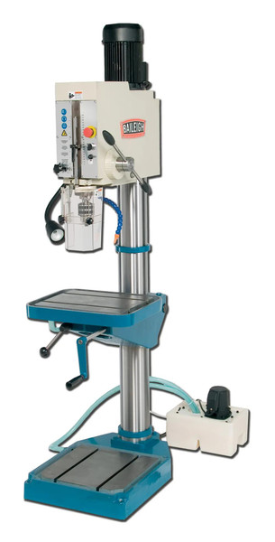 BAILEIGH BA9-1002872 Dp-1500G; Gear Driven Drill Press With Tapping, Power Down Feed 8 Speed 4Mt 3-1/2HP, 220V 3Phase