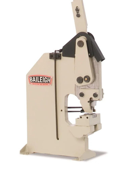 BAILEIGH BA9-1004679 HP-160; Manually Operated Hand Punch, .315" Mild Steel Maximum Capacity, 6-1/4" Throat Depth