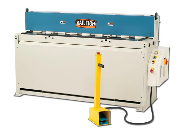 BAILEIGH BA9-1007176 Sh-6014; 220V 3Phase Hydraulic Powered Shear. 60" Length 14 Gauge Mild Steel Capacity