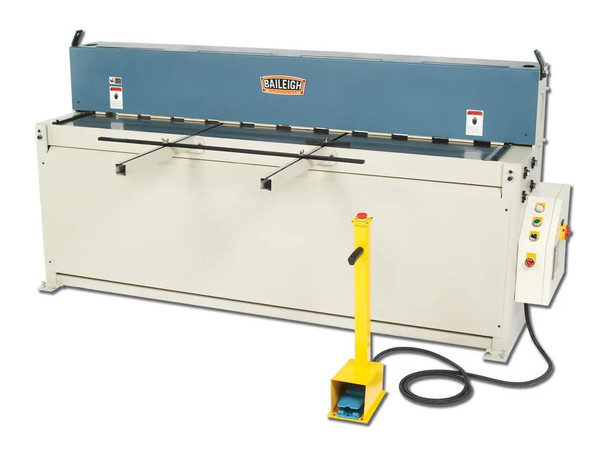 BAILEIGH BA9-1007197 Sh-8010; 220V 3Phase Hydraulic Powered Shear. 80" Length 10 Gauge Mild Steel Capacity