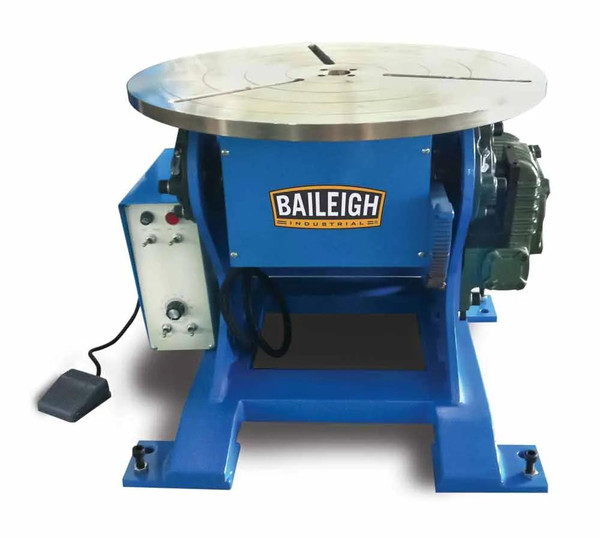 BAILEIGH BA9-1008392 Wp-1100; 110V 19.5" Welding Positioner, 1100 Lbs Capacity And 90 Degrees