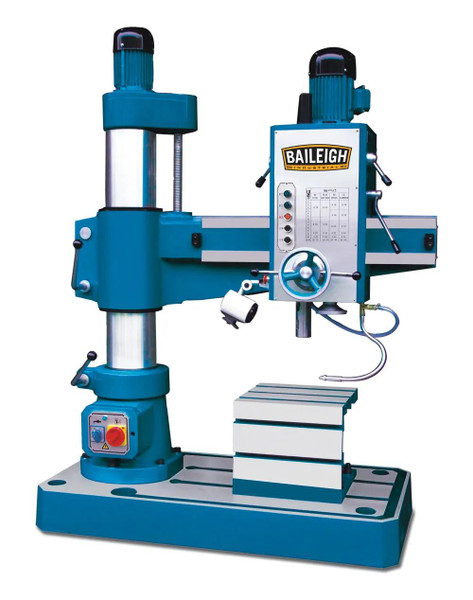 BAILEIGH BA9-1008487 Rd-1000M; 4' Mechanical Radial Drill, Mt4 Spindle, Includes Quick And Tappinig Chuck 220V 3Phase