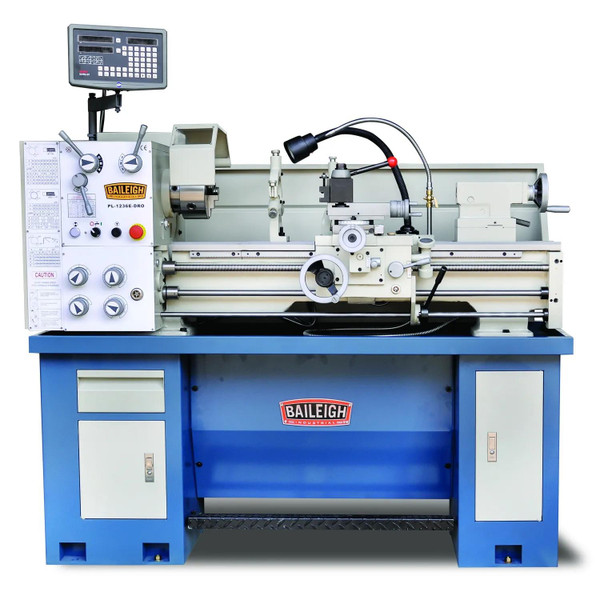 BAILEIGH BA9-1016617 Pl-1236E-Dro-1.0; 12"X36" Variable Speed Lathe With Mitutoyo Dro 2HP, 220V 1Phase