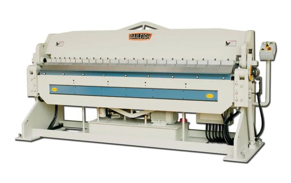 BAILEIGH BA9-1021003 Bb-9610H; 220 Volt 3 Phase Heavy Duty Hydraulic Box And Pan Brake, 8' Length, 10 Gauge Mild Steel Capacity