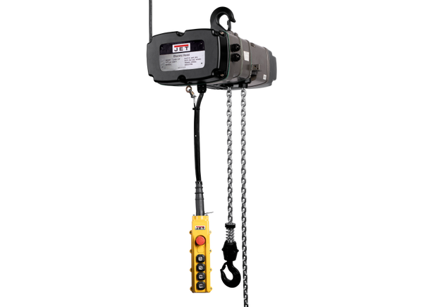 JET JT9-140233K TS050-010 1/2T Electric Hoist with Trolley & 4 Button Pendant