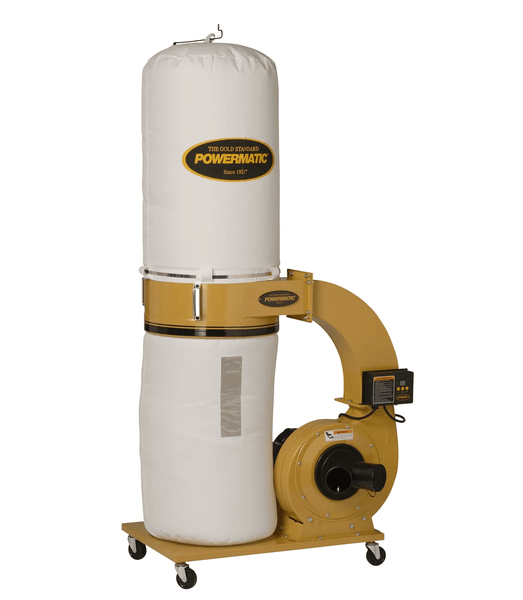 POWERMATIC PM9-1791078K Pm1300Tx-Bk Dust Collector, 1.75HP 1Ph 115/230V, 30-Micron Bag Filter Kit