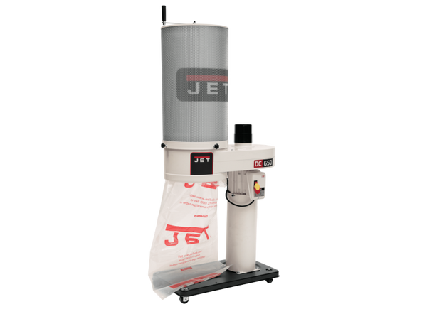 JET JT9-708642CK DC-650 Dust Collector, 1HP 1PH 115/230V, 2-Micron Canister Kit