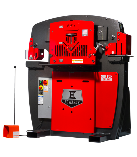 EDWARDS 100T DELUXE IRONWORKER - 3PH, 208V IW100DX-3P208