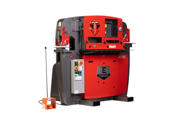 EDWARDS ED9-IW65-3P460-A 65 Ton Ironworker 3 Phase, 460 Volt With Powerlink