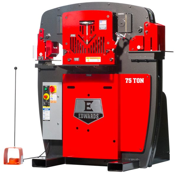 EDWARDS 75T IRONWORKER - 1PH, 230V IW75-1P230