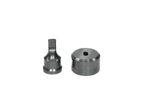 EDWARDS ED9-PDOB1/4X1/2 1/4X1/2 Oblong Punch & Die Set With Key-Way