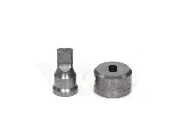 EDWARDS ED9-PDOB3/8X3/4 3/8X3/4 Oblong Punch & Die Set With Key-Way