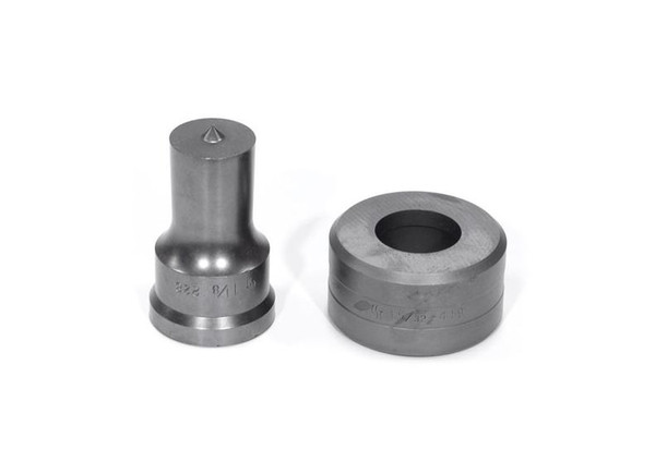 EDWARDS ED9-PDOS1-1/8 1-1/8" Oversize Round Punch & Die Set