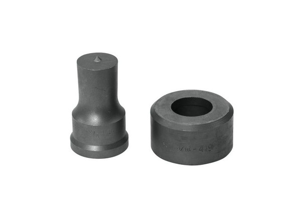 EDWARDS ED9-PDOS1-5/32 1-5/32" Oversize Round Punch & Die Set