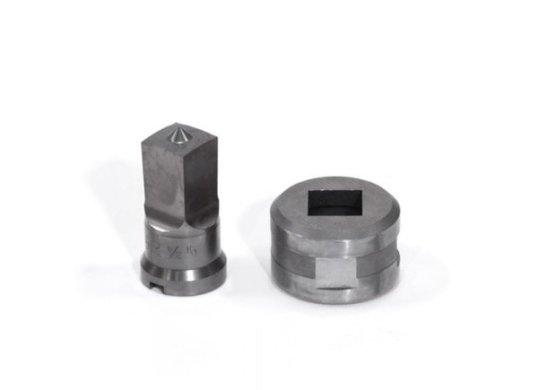EDWARDS ED9-PDSQ3/4 3/4" Square Punch & Die Set With Key-Way
