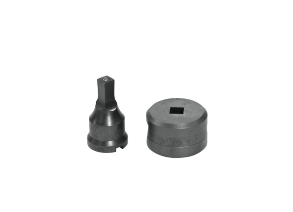 EDWARDS ED9-PDSQ3/8 3/8" Square Punch & Die Set With Key-Way
