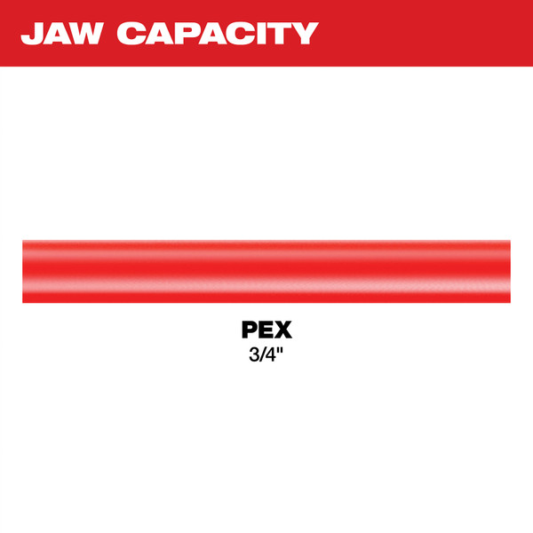 Milwaukee 49-16-2653C 3/4" PEX Crimp (F1807 & F2159) Jaw for M18 FORCE LOGIC  Press Tools