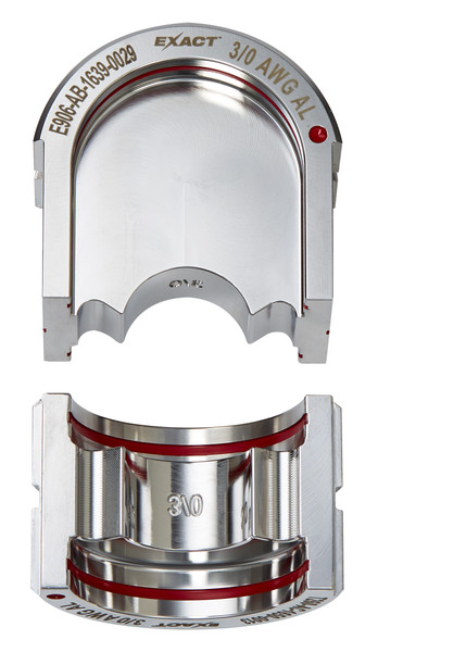 Milwaukee 49-12-U03A EXACT 3/0 Aluminum 12T U-Style Die Milwaukee 49-12-U03A EXACT 3/0 Aluminum 12T U-Style Die