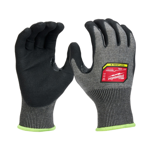 Milwaukee 48-73-7034B Cut Level 9 High-Dexterity Nitrile Dipped Gloves - XXL