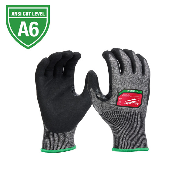 Milwaukee 48-73-7002 Cut Level 6 High-Dexterity Nitrile Dipped Gloves - L