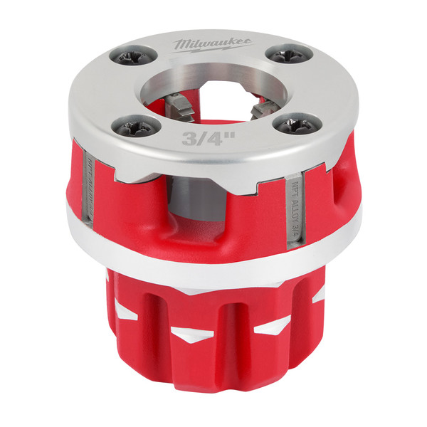 Milwaukee 48-36-1308 Compact 3/4" ALLOY NPT Portable Pipe Threading Forged Aluminum Die Head