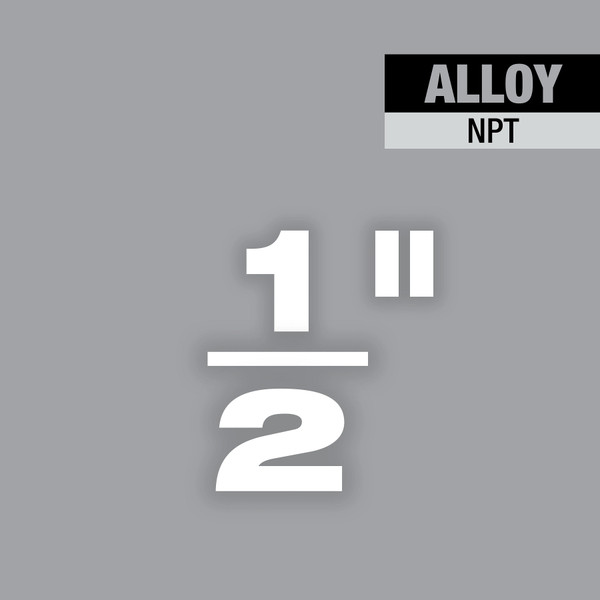 Milwaukee 48-36-1001 1/2" ALLOY NPT Portable Pipe Threading Forged Aluminum Die Head