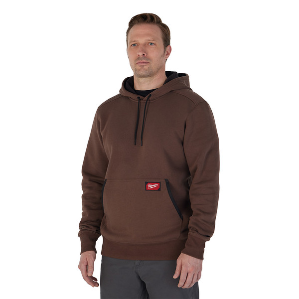 Milwaukee 351BR-L FREEFLEX Pullover Hoodie - Brown L