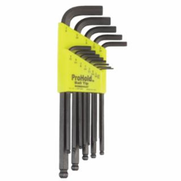 BONDHUS SET 13 PROHOLD BALLDRIVER L-WRENCHES .050-3/8