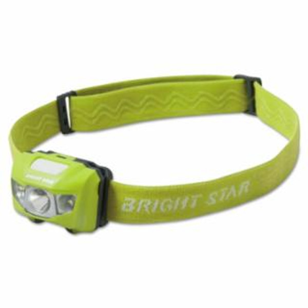 BRIGHT STAR LED HEADLAMP SPOT/FLD ARTICULATING 3AAA HV GRN