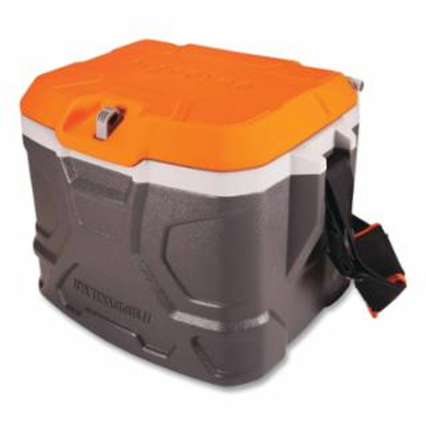 CHILL-ITS 5170 OR & GRY IND HARD SIDED COOLER - 17 QT