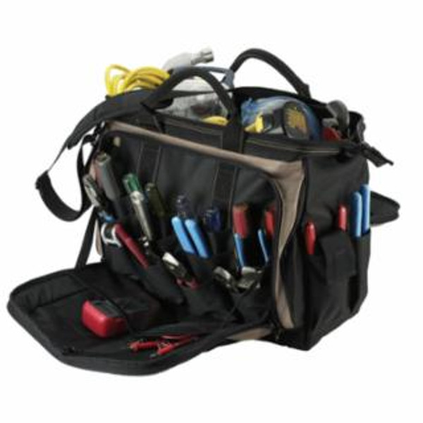 CLC CUSTOM LEATHER CRAFT 18" MULTI-COMPARTMENT TOOL CARRIER