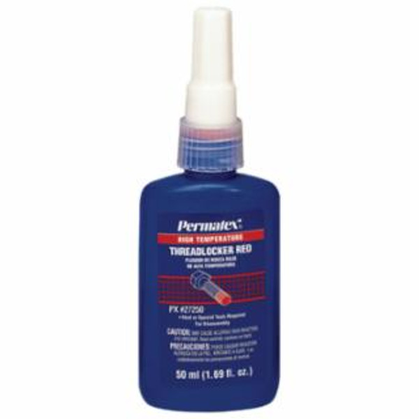 PERMATEX HIGH TEMPERATURE THREADLOCKER RED 50 ML BOTTLE