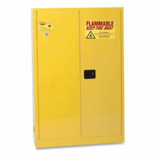 EAGLE 45-GAL. SAFETY STORAGE CABINET YELLOW-2-DO