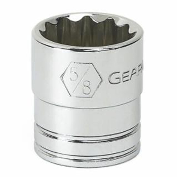GEARWRENCH 3/8" DRIVE 12 POINT STANDARD SAE SOCKET 1"