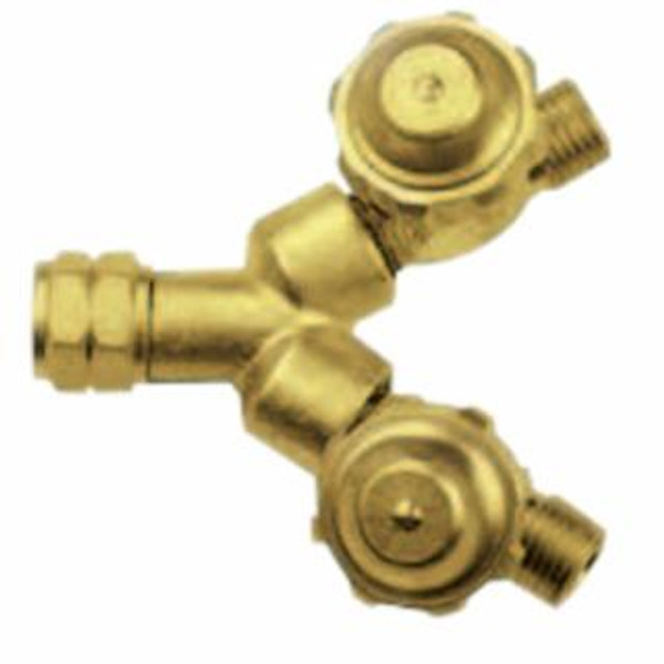 GENTEC Y CONNECTOR ACETYLENE LHW/VALVE