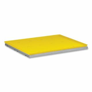 Justrite 29061 Steel Shelf/Poly Tray 22-Gal Undercounter Cab