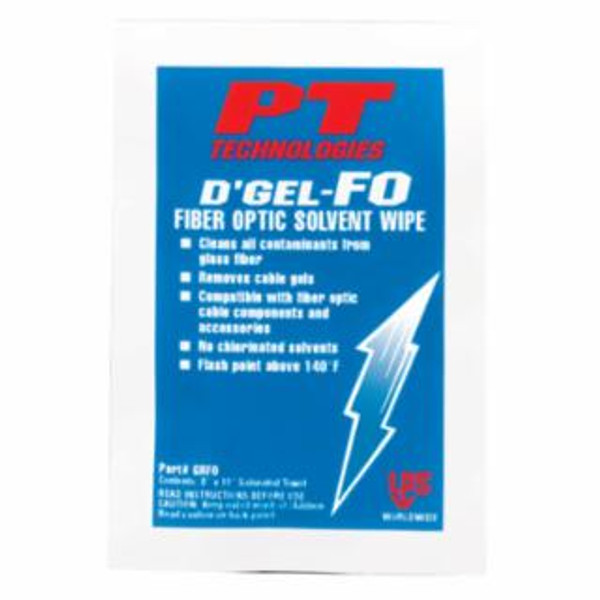 LPS D'GEL FO CABLE CLEANER144 WIPES PER CS