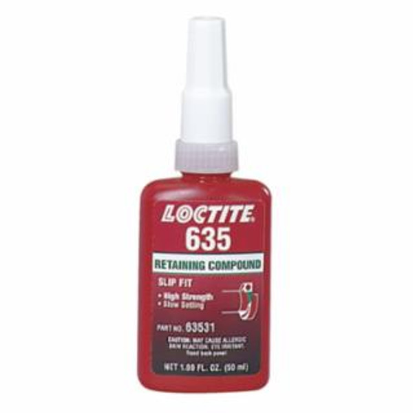 LOCTITE 50ML RETAINING COMPOUND635 HI STRENGTH/SLO CURE