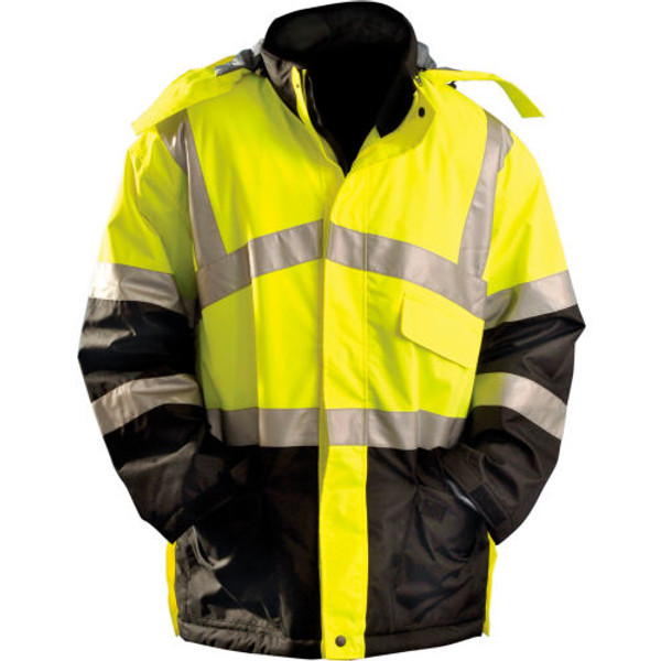 OCCUNOMIX LARGE YELLOW CLASS 3 PREMIUM PARKA