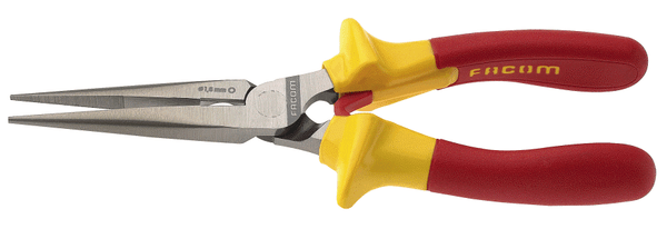 FACOM PLIERS-HALFROUND 6.5" E1000V