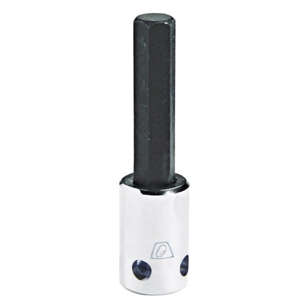 SKT HEX BIT 3/8 DR 4MM-TETH