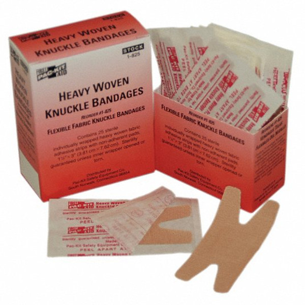 FIRST AID ONLY HEAVY WOVEN KNUCKLE BANDAGES  25CT