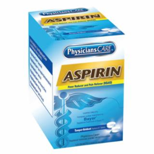 FIRST AID ONLY PHYSICIANSCARE ASPIRIN 125X2/BOX