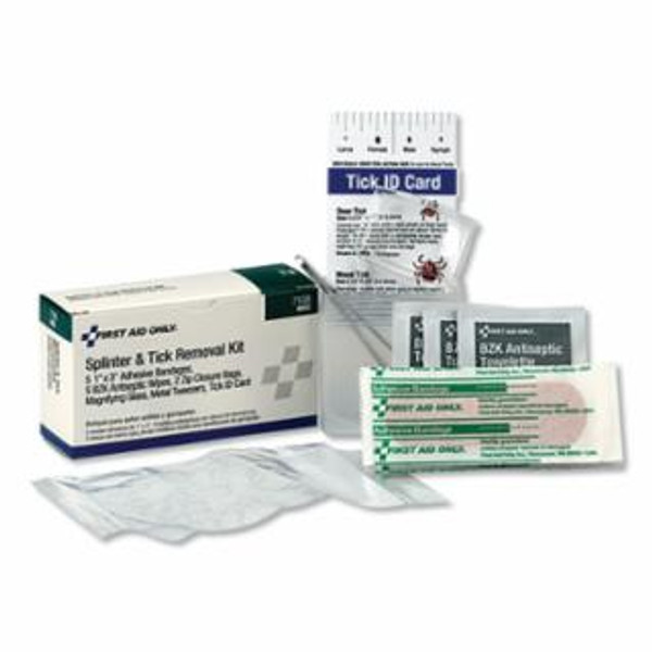 FIRST AID ONLY SPLINTER & TICK REMOVALKIT