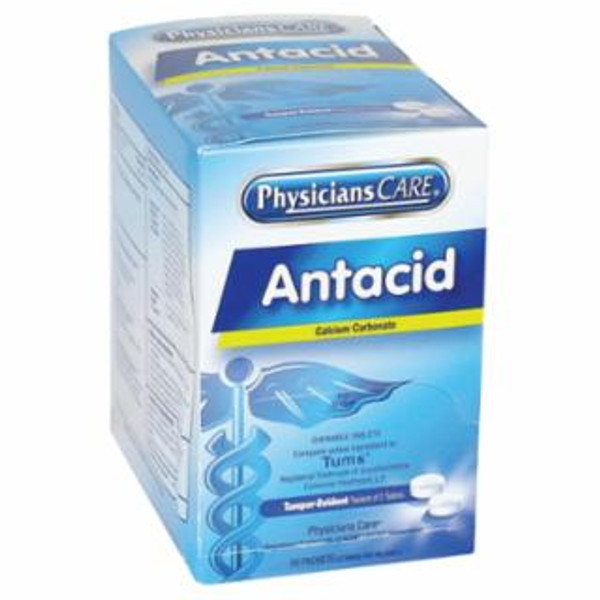FIRST AID ONLY PHYSICIANSCARE ANTACID-EA=BX OF 50 PK'S