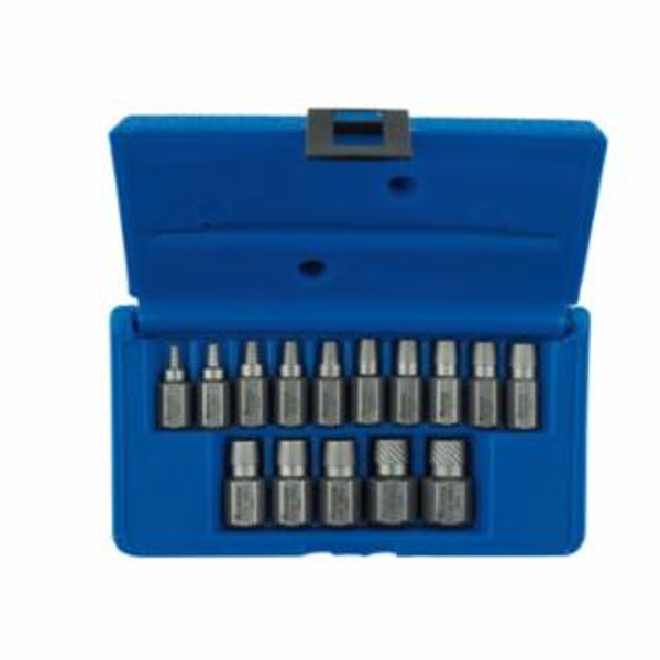 IRWIN 15PC. HEX HEAD MULTI-SPLINE SCREW EXTRACTOR SET